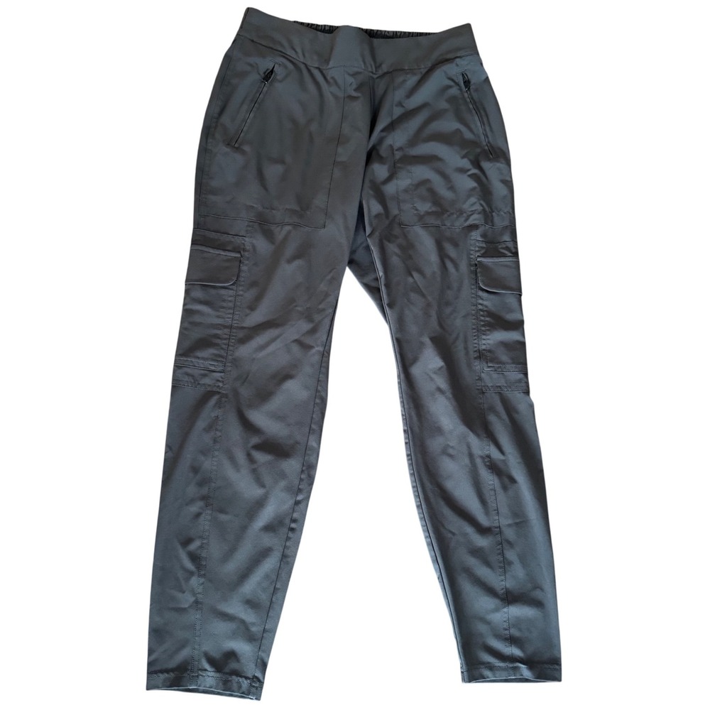 Athleta Dark Olive Green Cargo Jogger Pants – Size 6, Lightweight, EUC‎